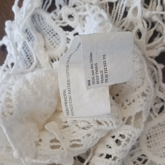 White Crochet Top - Picture 5 of 8
